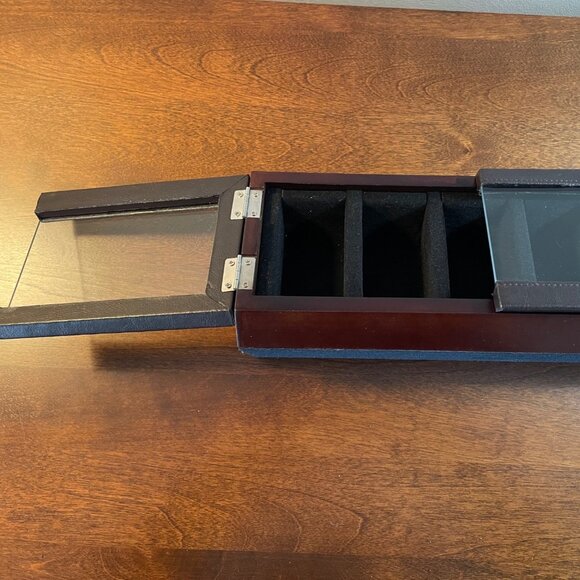 Ampersand Wooden Watch Case - Picture 3 of 5